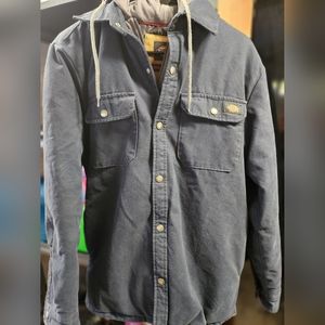 Dickies Duck Hooded Shirt Jacket